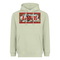 Matcha love ladybug    license plate template Heavyweight Hoodie - BarkalooDesign