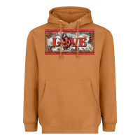 Meerkat love ladybug    license plate template Heavyweight Hoodie - BarkalooDesign