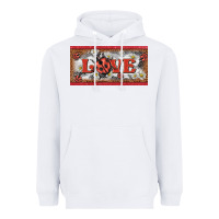 White love ladybug    license plate template Heavyweight Hoodie - BarkalooDesign
