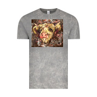 Cloud Rock leopard cow Vintage Tee - Zillion Design Studio