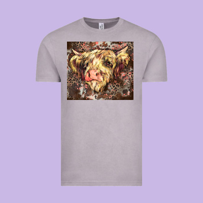Leopard Cow Vintage Tee Designed By Zillion Design Studio