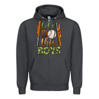 Smoke let's do this boys baseball Zipper Hoodie - BundleAndBundleShop