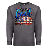 Charcoal Heather Cool American Dad Premium Sweatshirt - LillyAllenDesigns