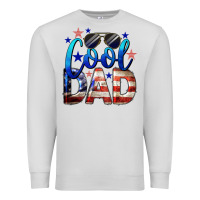 Dove Grey Cool American Dad Premium Sweatshirt - LillyAllenDesigns