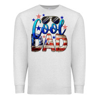 Oatmeal Heather Cool American Dad Premium Sweatshirt - LillyAllenDesigns