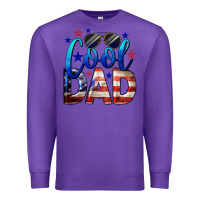 Purple Cool American Dad Premium Sweatshirt - LillyAllenDesigns
