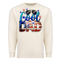 Sandshell Cool American Dad Premium Sweatshirt - LillyAllenDesigns