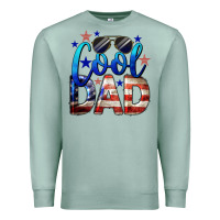 Seafoam Cool American Dad Premium Sweatshirt - LillyAllenDesigns