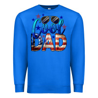 True Royal Cool American Dad Premium Sweatshirt - LillyAllenDesigns