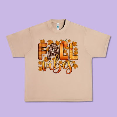 Fall Vibes Urban Heavy Tee Designed By Zillion Design Studio