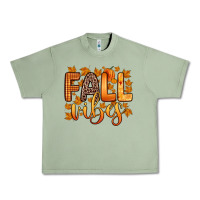 Oil Green fall vibes Urban Heavy Tee - Zillion Design Studio