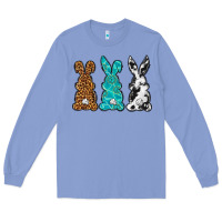 Colony Blue Western Happy Easter peeps Long Sleeve Tee - Neo Western