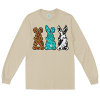 Mushroom Western Happy Easter peeps Long Sleeve Tee - Neo Western