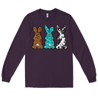 Plum Western Happy Easter peeps Long Sleeve Tee - Neo Western