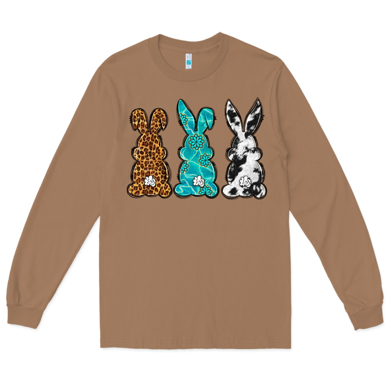 Western Happy Easter Peeps Long Sleeve Tee by Neo Western | Teevron