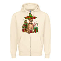 Sandshell Chihuahua Christmas Zipper Hoodie - JahusDesignShop