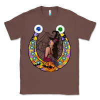 Chestnut Halloween Horseshoe Classic Tee - CowhideDigitalArt