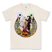 Natural Halloween Horseshoe Classic Tee - CowhideDigitalArt