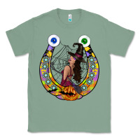 Sage Halloween Horseshoe Classic Tee - CowhideDigitalArt
