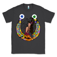 Smoke Halloween Horseshoe Classic Tee - CowhideDigitalArt