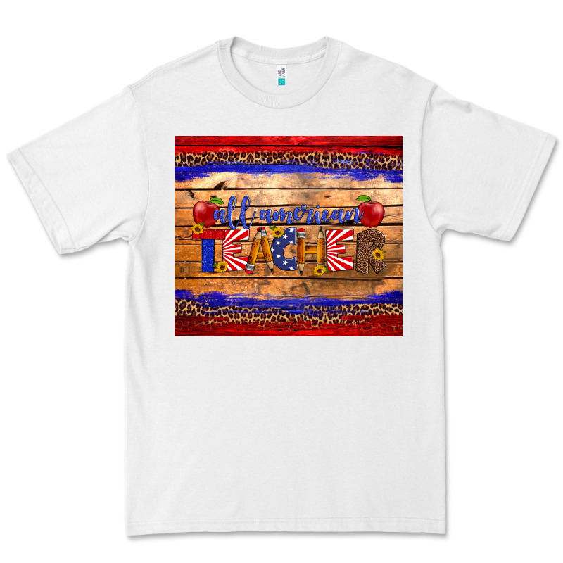 All American Teacher Tumbler Premium Tee by Artiststas | Teevron