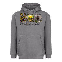 Storm peace love rhino Heavyweight Hoodie - LillyAllenDesigns