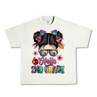 Pistachio hello second grade kid Urban Heavy Tee - texasbilliewilder