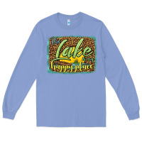 Colony Blue the lake is my happy place Long Sleeve Tee - HRA Design Shop