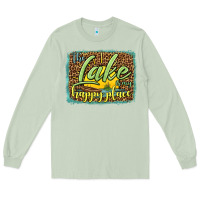 Matcha the lake is my happy place Long Sleeve Tee - HRA Design Shop