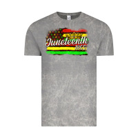 Cloud Rock juneteenth 1865 with crown flag Vintage Tee - texasbilliewilder