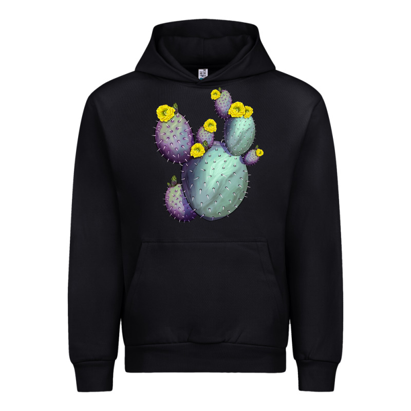 Opunthia Santa Rita Cactus Urban Hoodie by LillyAllenDesigns | Teevron