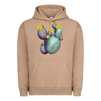 Pigment Burro Opunthia Santa Rita Cactus Urban Hoodie - LillyAllenDesigns