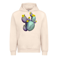 Sandshell Opunthia Santa Rita Cactus Urban Hoodie - LillyAllenDesigns