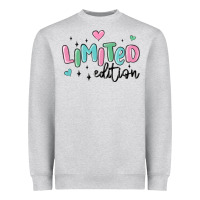 Heather Grey limited edition Heavyweight Sweatshirt - MaliasSmallBusiness