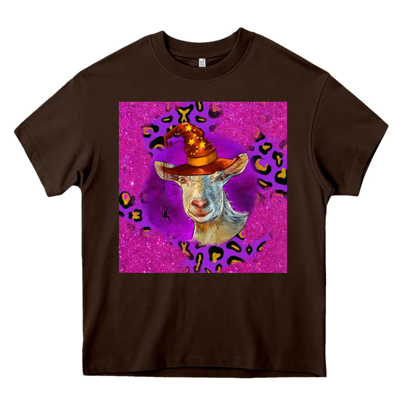 Halloween Saanen Goat Heavy Core Tee by LillyAllenDesigns | Teevron
