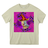 Mossy Halloween Saanen Goat Heavy Core Tee - LillyAllenDesigns