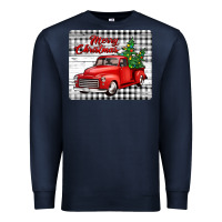 Navy merry christmas mousepad Premium Sweatshirt - Jasminsmagicworld