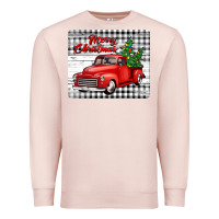 Pale Pink merry christmas mousepad Premium Sweatshirt - Jasminsmagicworld