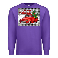Purple merry christmas mousepad Premium Sweatshirt - Jasminsmagicworld