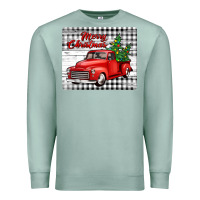 Seafoam merry christmas mousepad Premium Sweatshirt - Jasminsmagicworld