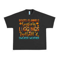 Pigment Black boots flannels bonfires leggins football Urban Heavy Tee - Zillion Design Studio