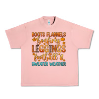Salmon boots flannels bonfires leggins football Urban Heavy Tee - Zillion Design Studio