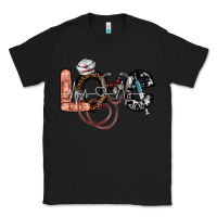 Black love nurse Classic Tee - SublimationCraftShop