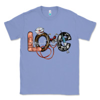 Colony Blue love nurse Classic Tee - SublimationCraftShop