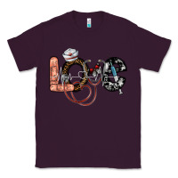 Plum love nurse Classic Tee - SublimationCraftShop