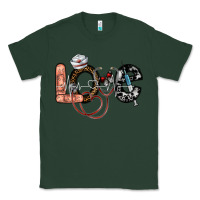 Sports Green love nurse Classic Tee - SublimationCraftShop