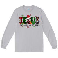 Moon Dust jesus the season for the season Long Sleeve Tee - CowhideDigitalArt