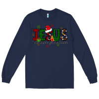 Navy jesus the season for the season Long Sleeve Tee - CowhideDigitalArt