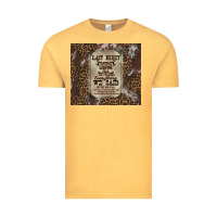 Vintage Mustard last night we let the liquoe talik Vintage Tee - Zillion Design Studio