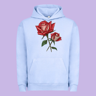 Love Rose Urban Hoodie Designed By Lillyallendesigns